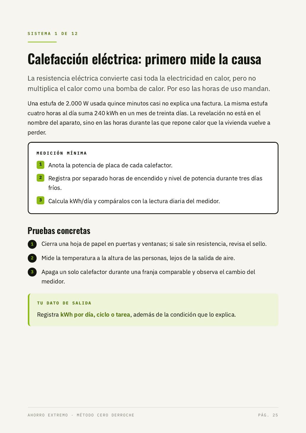 El método para elegir una sola prioridad cada vez