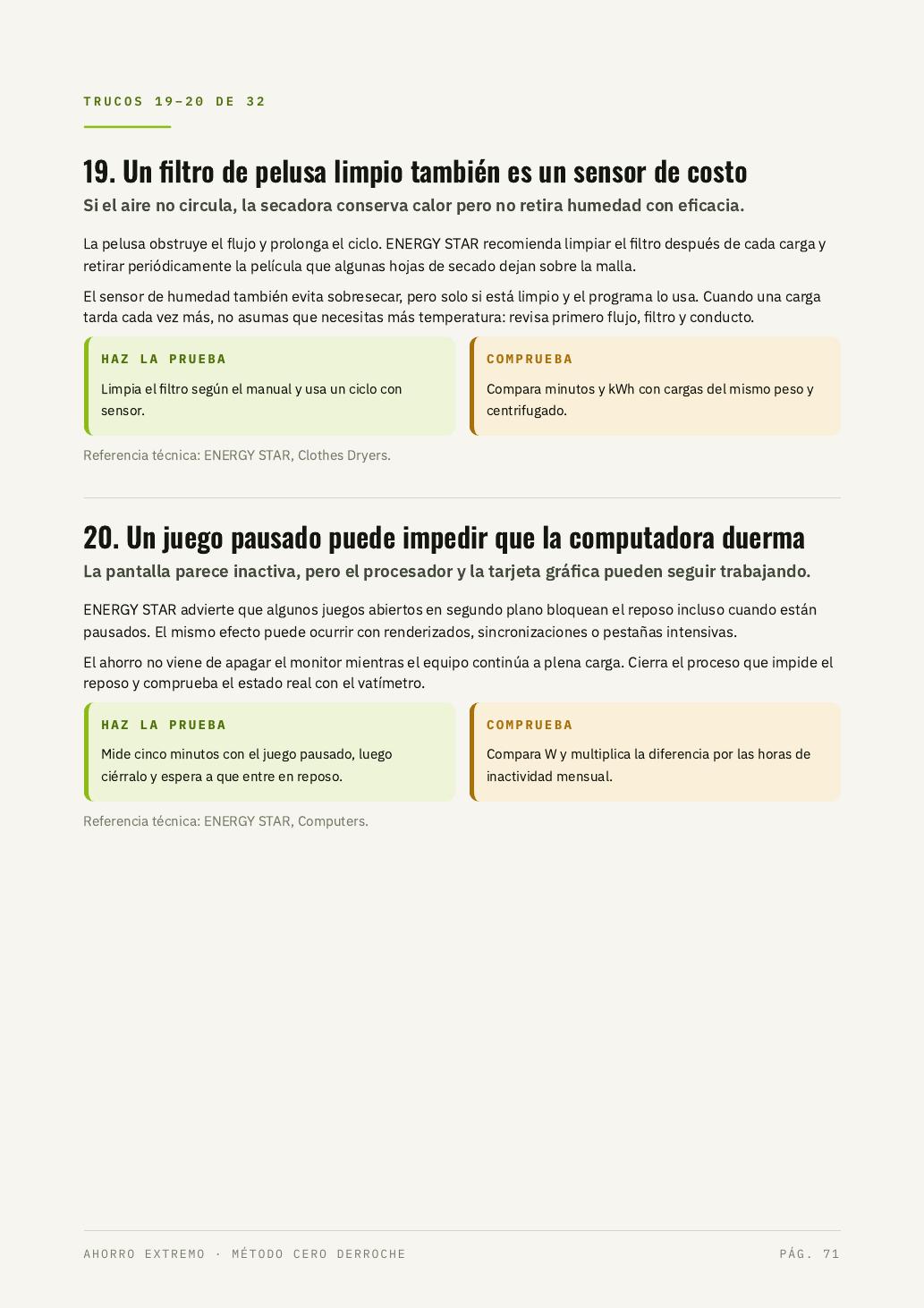 32 técnicas poco conocidas con prueba y verificación