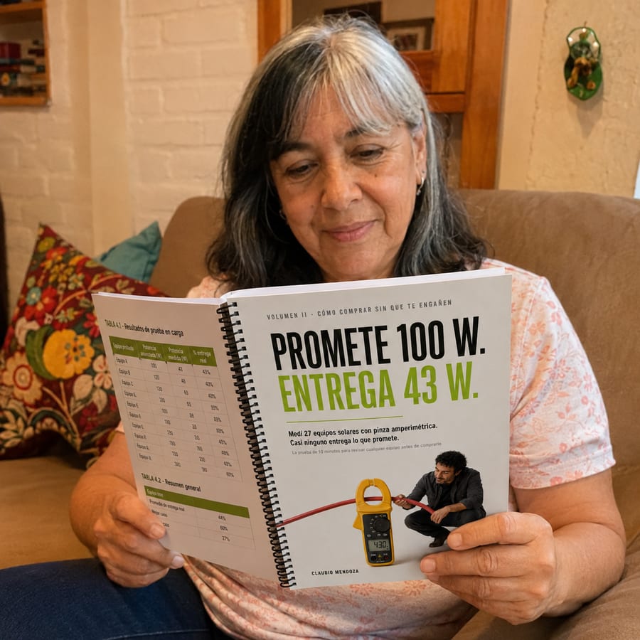 Elena S. con los manuales
